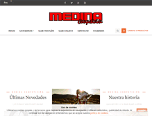 Tablet Screenshot of medinabicis.es
